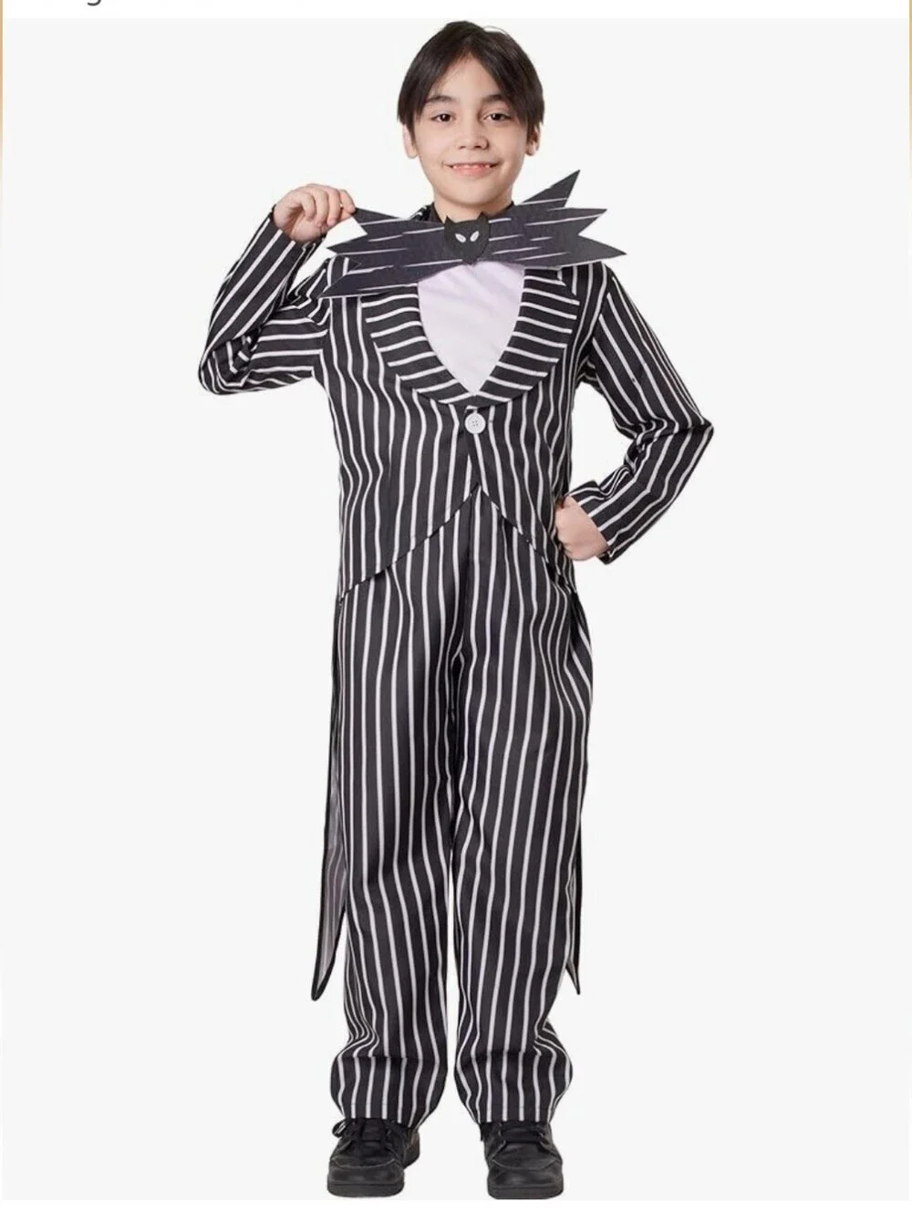 New Boys Jack Skellington 3 Piece Suit Costume